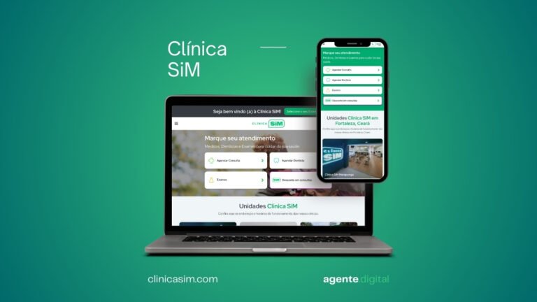 Desenvolvimento de Site Clínica SiM